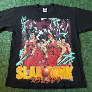 Slam Dunk Rap Tee Shirt Manga Anime XL
